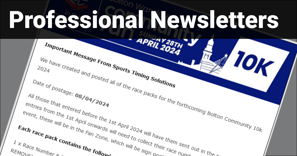 Send Professional Newsletters