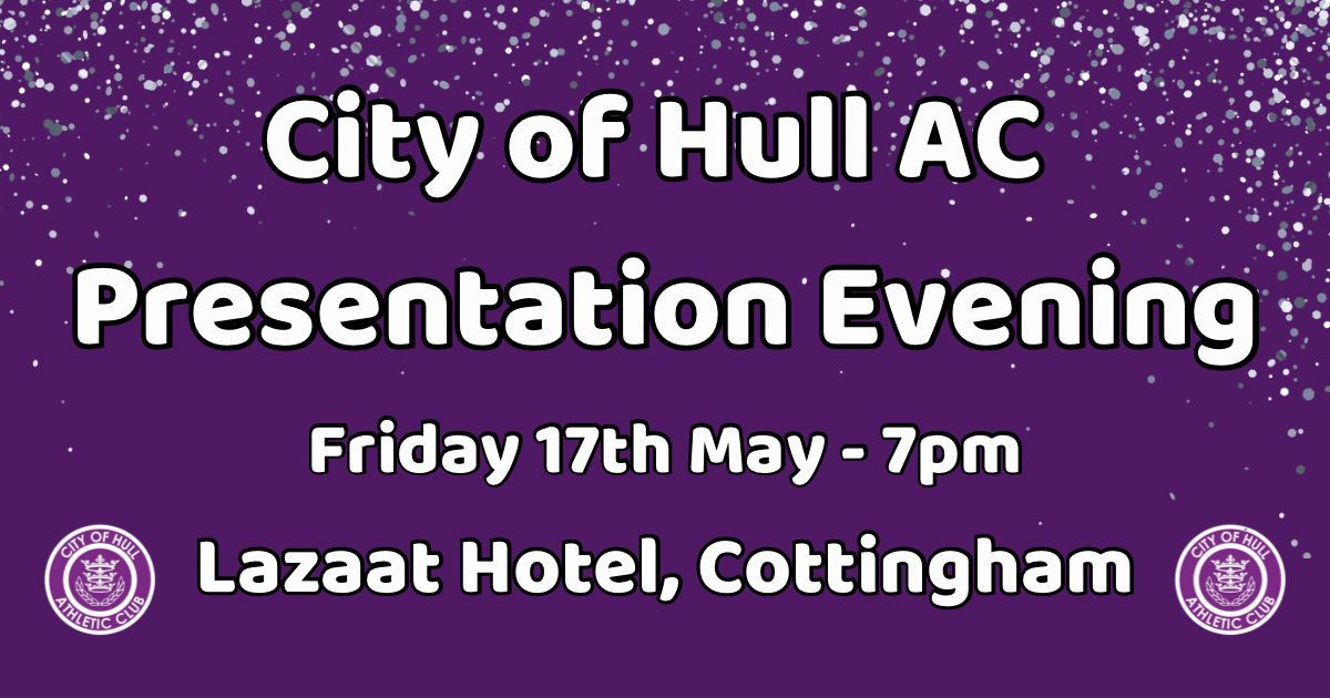 City of Hull AC - 2024 awards night!