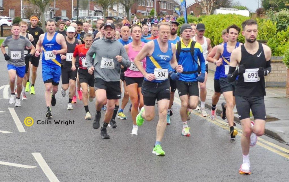 Cleethorpes New Years Day 10K 2026, Kindly sponsored by Timber Specialists