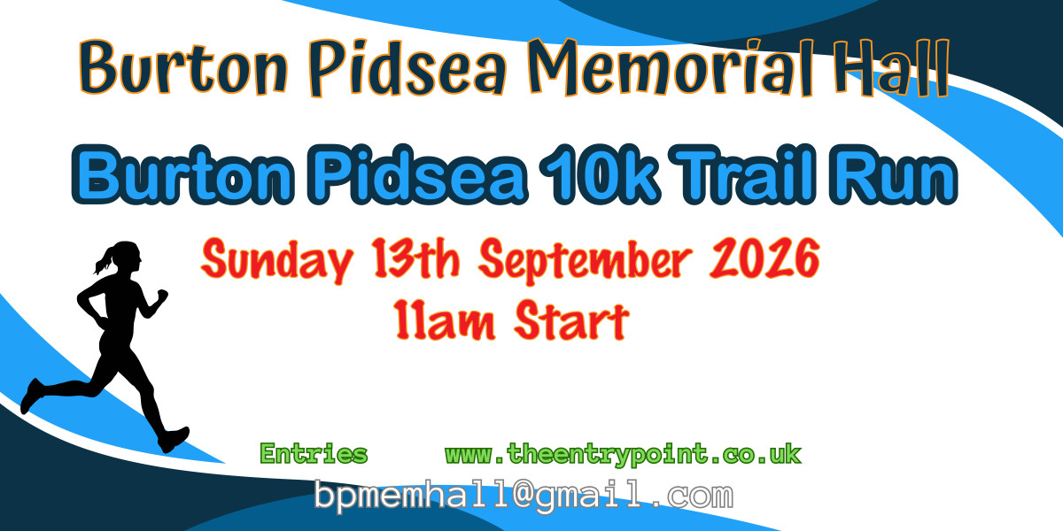 Burton Pidsea 10K Trail Run 2026